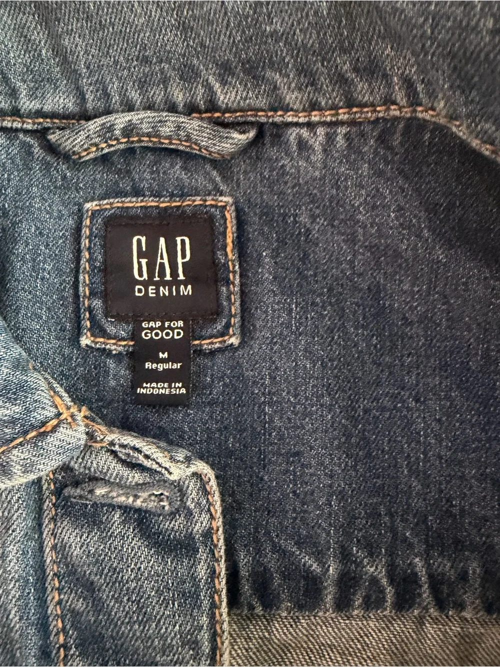 GAP Kids Light Blue Denim Vest